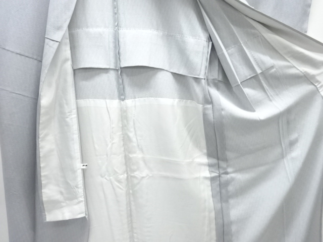  廣瀬雄望作　網目模様単衣小紋着物